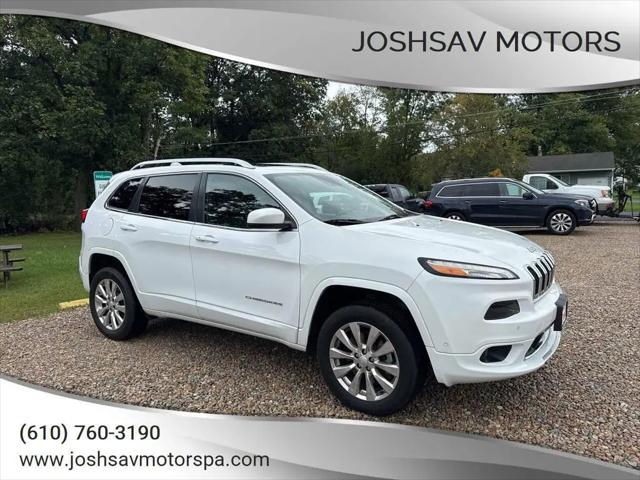 2018 Jeep Cherokee Overland 4x4 for sale in Walnutport, PA