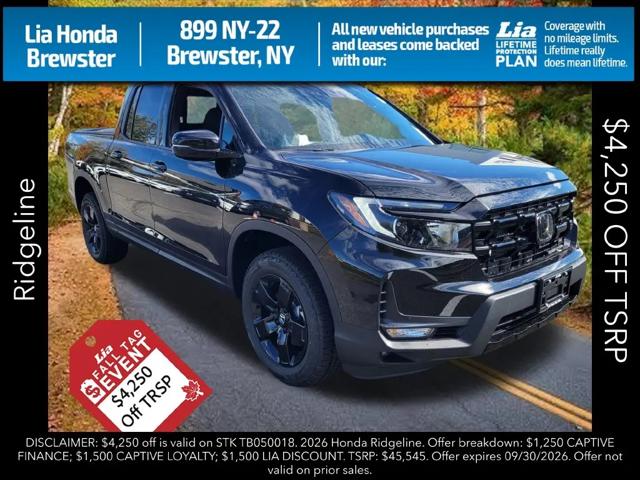 2026 Honda Ridgeline Black Edition for sale in Brewster, NY