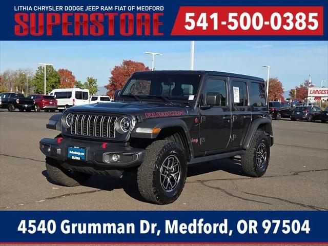 2025 Jeep Wrangler 4-Door Rubicon 4x4 for sale in Medford, OR