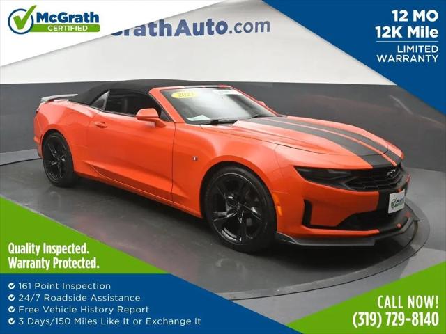 2021 Chevrolet Camaro RWD Convertible 1LT for sale in Cedar Rapids, IA
