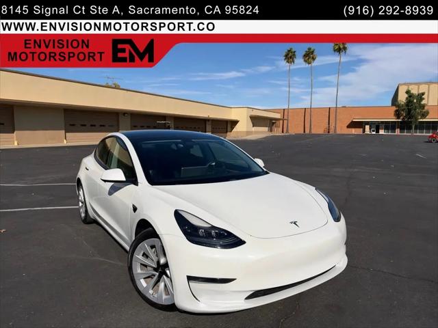 2021 Tesla Model 3 Standard Range Plus Rear-Wheel Drive for sale in Sacramento, CA