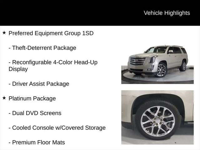2017 Cadillac Escalade Platinum