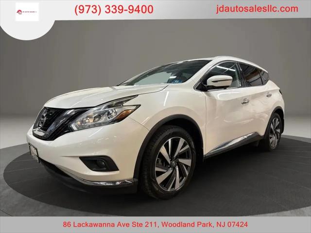2017 Nissan Murano Platinum for sale in Woodland park, NJ