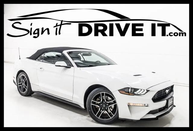 2019 Ford Mustang EcoBoost Premium for sale in Denton, TX
