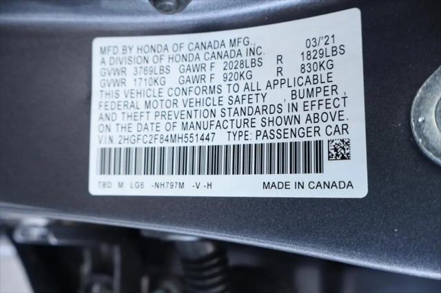 2021 Honda Civic Sport