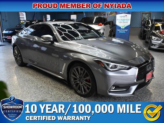 2017 INFINITI Q60 3.0t Red Sport 400 for sale in Baldwin, NY