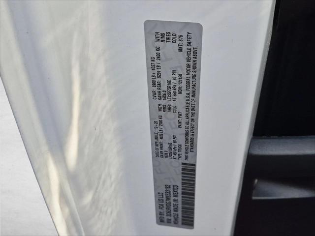 2021 Ram ProMaster 2500 Cargo Van High Roof 159 WB