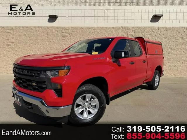 2022 Chevrolet Silverado 1500 2WD Double Cab Standard Bed WT for sale in Waterloo, IA