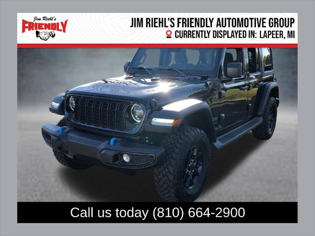 2024 Jeep Wrangler 4xe Willys 4xe for sale in Lapeer, MI