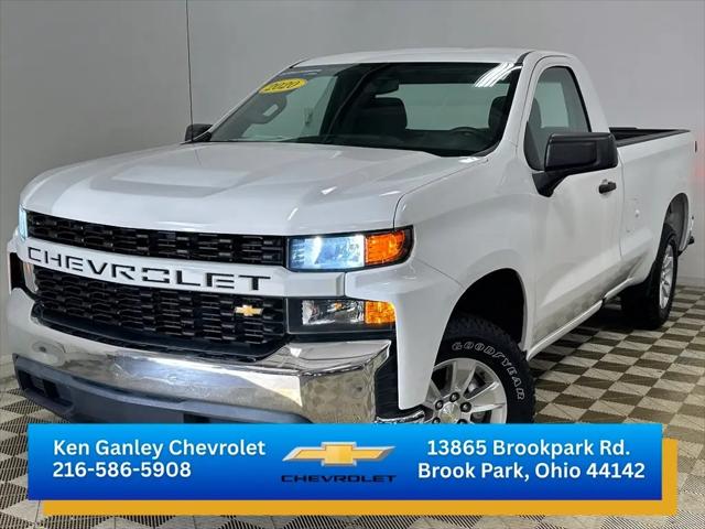 2020 Chevrolet Silverado 1500 2WD Regular Cab Long Bed WT for sale in Brook Park, OH