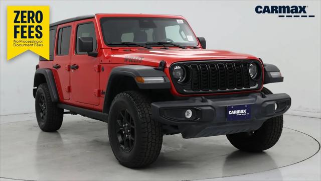 2025 Jeep Wrangler 4-Door Willys 4x4 for sale in Fresno, CA
