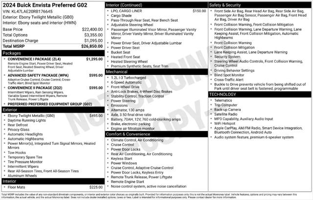 2024 Buick NV Preferred FWD