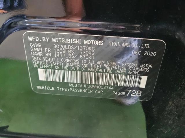 2021 Mitsubishi Mirage ES