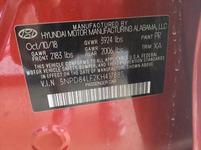 2019 Hyundai Elantra SEL