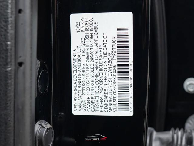 2023 Honda Ridgeline RTL-E