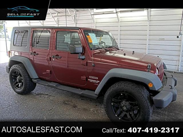 2010 Jeep Wrangler Unlimited Sport for sale in Orlando, FL