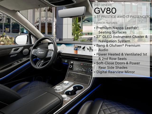 2027 Genesis GV80 3.5T Prestige