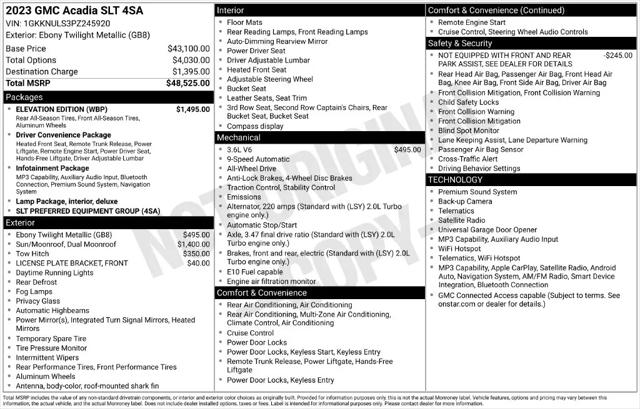 2023 GMC Acadia AWD SLT for sale in Naperville, IL