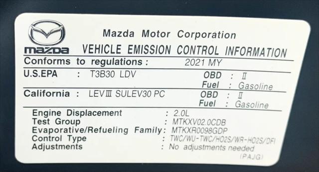 2021 Mazda Mazda3 2.0