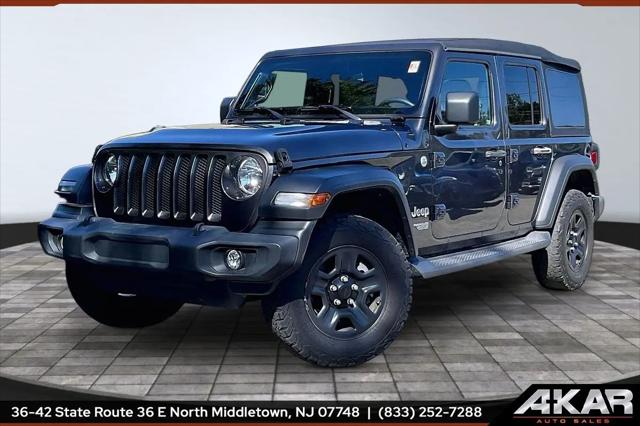 2019 Jeep Wrangler Unlimited Sport 4x4 for sale in Middletown, NJ