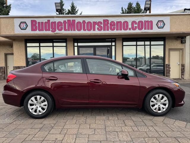 2012 Honda Civic LX for sale in Reno, NV