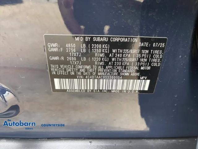 2025 Subaru Outback 2.5i