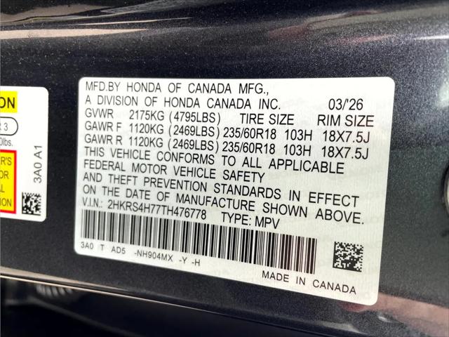 2026 Honda CR-V EX-L AWD