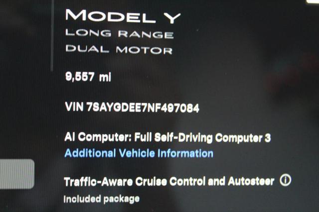 2022 Tesla Model Y Long Range Dual Motor All-Wheel Drive