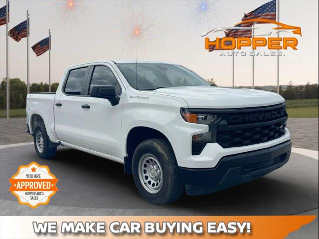 2022 Chevrolet Silverado 1500 4WD Crew Cab Short Bed WT for sale in Powell, TN