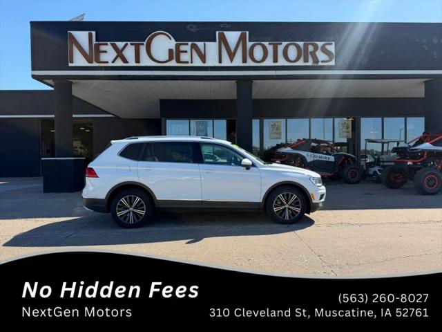 2018 Volkswagen Tiguan 2.0T SEL for sale in Muscatine, IA