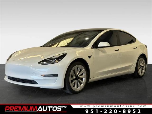 2022 Tesla Model 3 Rear-Wheel Drive for sale in Norco, CA