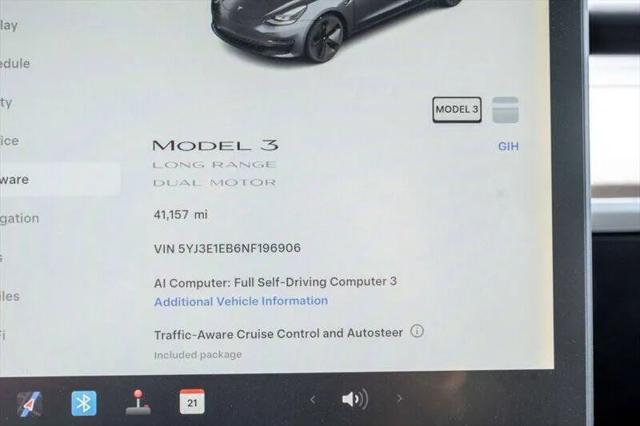 2022 Tesla Model 3 Long Range Dual Motor All-Wheel Drive