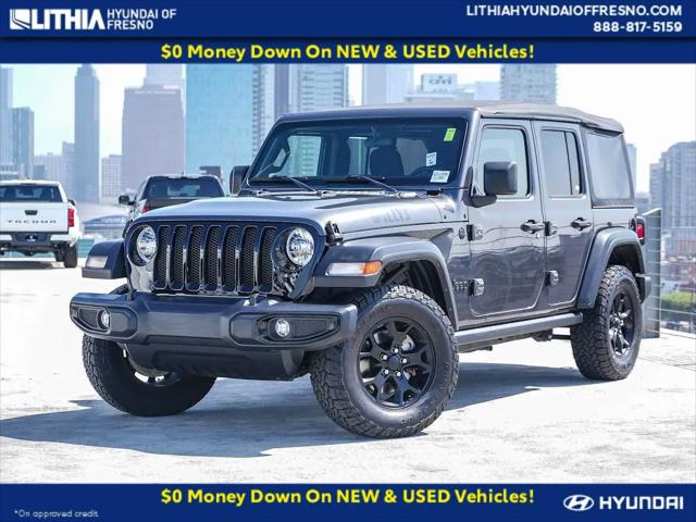 2022 Jeep Wrangler Unlimited Willys Sport 4x4 for sale in Fresno, CA