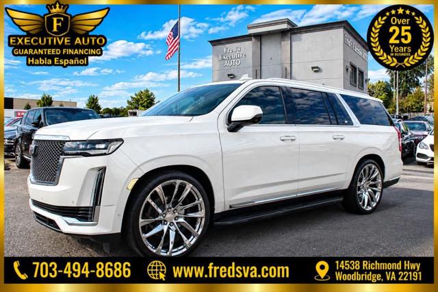 2022 Cadillac Escalade ESV 4WD Premium Luxury for sale in Woodbridge, VA
