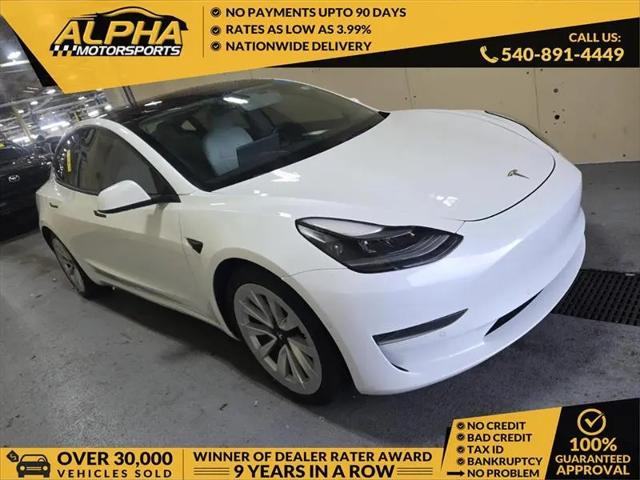 2021 Tesla Model 3 Standard Range Plus Rear-Wheel Drive for sale in Fredricksburg, VA