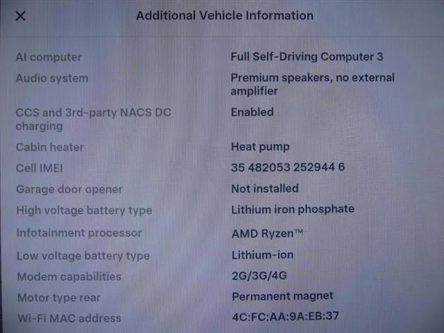 2023 Tesla Model 3 Rear-Wheel Drive