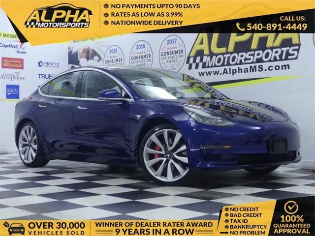 2019 Tesla Model 3 Performance for sale in Fredricksburg, VA