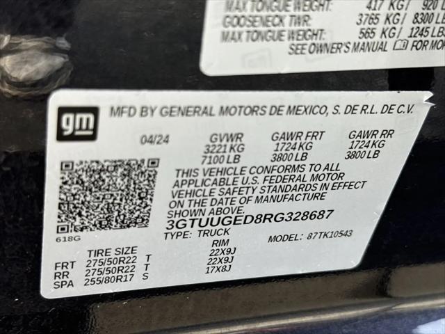 2024 GMC Sierra 1500 4WD Crew Cab Short Box Denali
