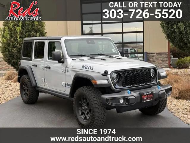 2024 Jeep Wrangler 4xe Willys 4xe for sale in Longmont, CO