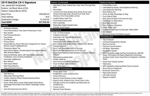 2019 Mazda CX-5 Signature for sale in Berlin, NJ