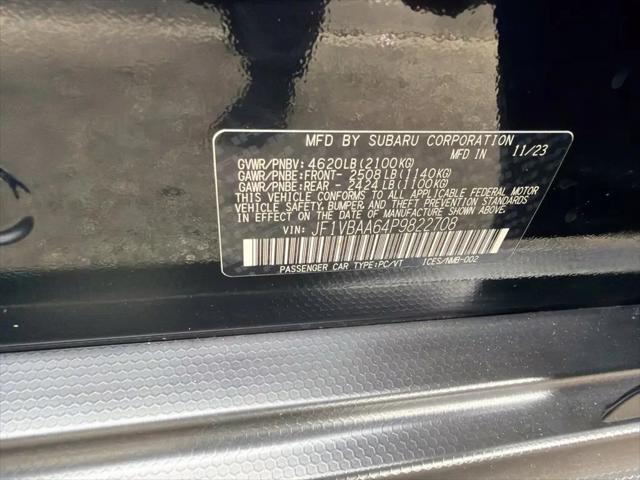 2023 Subaru WRX Standard