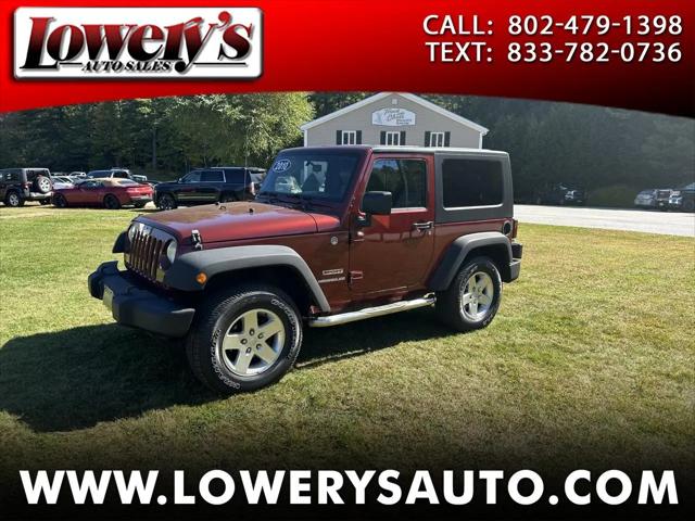 2010 Jeep Wrangler Sport for sale in South Barre, VT