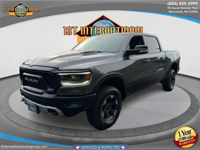 2019 Ram 1500 Rebel Crew Cab 4x4 57 Box for sale in Merrimack, NH