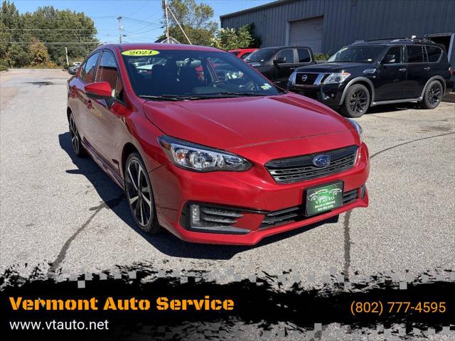 2021 Subaru Impreza Sport Sedan for sale in South Burlington, VT