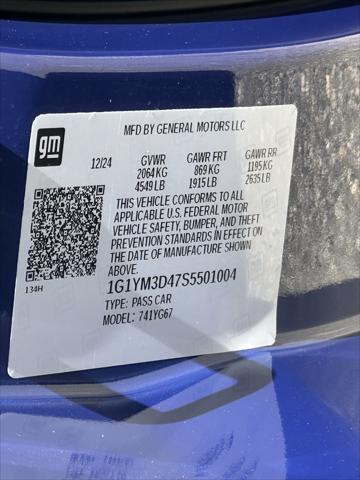 2025 Chevrolet Corvette E-Ray RWD Convertible 3LZ