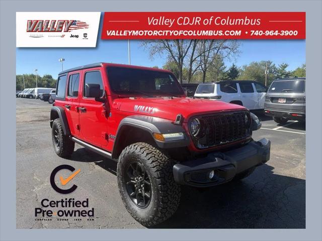 2025 Jeep Wrangler 4xe Willys 4xe for sale in Pataskala, OH