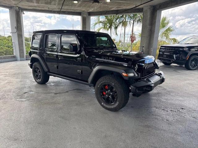 2023 Jeep Wrangler 4-Door Willys 4x4 for sale in Tamarac, FL