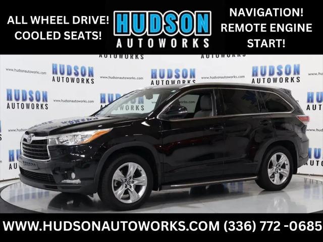 2016 Toyota Highlander Limited Platinum V6 for sale in Greensboro, NC