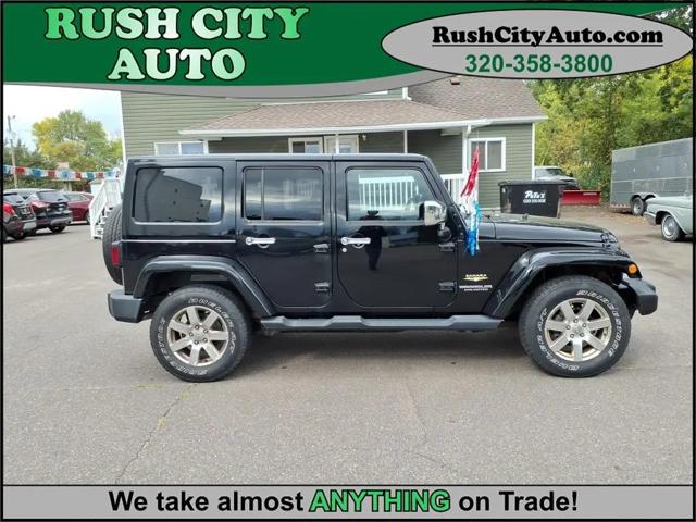 2015 Jeep Wrangler Unlimited Sahara for sale in RUSH CITY, MN
