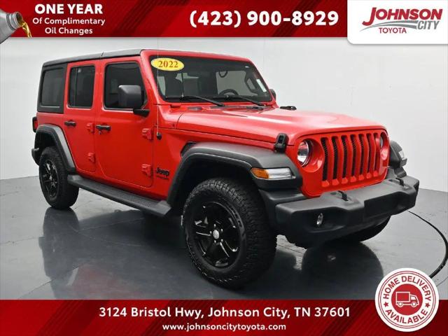 2022 Jeep Wrangler Unlimited Sport S 4x4 for sale in Johnson City, TN